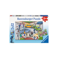 Пазл «Происшествия в городе», 2х12 деталей, Ravensburger