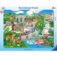 Пазл «Прогулка по зоопарку», 45 деталей, Ravensburger