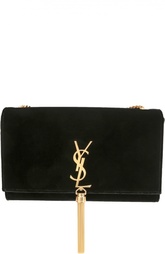 Замшевая сумка Monogram на цепочке Saint Laurent