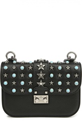 Сумка Starstudded small с металлическими звездами и заклепками Valentino