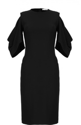 Платье-футляр с рукавом с разрезом Givenchy