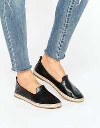 Черные блестящие эспадрильи ALDO - Черный