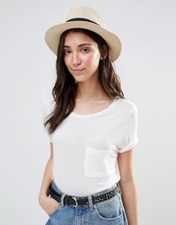 Соломенная шляпа с ленточкой Liquorish