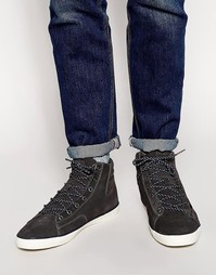 Замшевые кроссовки Jack &amp; Jones Cardiff - Серый