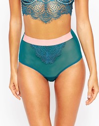 Трусики с завышенной талией Skivvies For Love &amp; Lemons Spring Fling