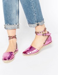 Эспадрильи с завязками на щиколотке Cute To The Core Mandy