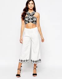 Юбка-шорты с ажурной кромкой Glamorous