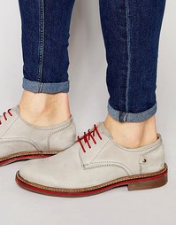 Туфли дерби с контрастными шнурками Rule London - Серый