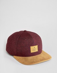 Бордовая бейсболка ASOS - Burgundy