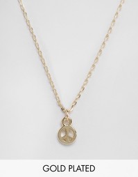 Позолоченное ожерелье с пацификом Nylon - С золотым покрытием