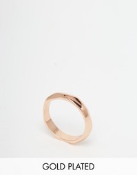 Позолоченное кольцо Pilgrim - Покрытие из розового золота