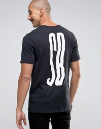 Nike SB Wave T-Shirt In Black 806062-010 - Черный