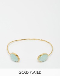 Позолоченный браслет Taara Jewellery - Молочный Тихий океан