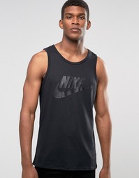 Черная майка с логотипом Nike Ace 779234-010 - Черный