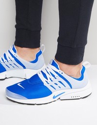 Синие кроссовки Nike Air Presto 848132-401 - Синий