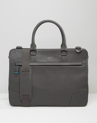 Фактурная сумка для документов Ted Baker - Серый