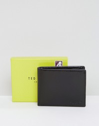 Бумажник с отделением для монет и контрастным краем Ted Baker - Черный
