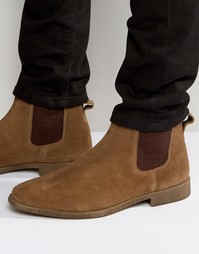 Светло-коричневые замшевые ботинки челси KG By Kurt Geiger Guildford