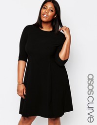 Цельнокройное платье Koko Plus - Черный