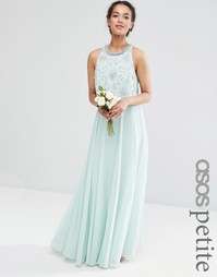 Платье макси ASOS PETITE WEDDING - Мятный