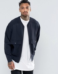 Куртка-пилот в стиле oversize с накладными карманами ASOS