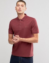 Футболка-поло классического кроя Farah - Port