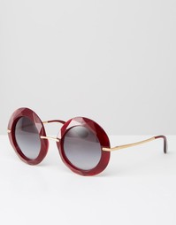 Красные солнцезащитные очки Dolce &amp; Gabanna - Красный