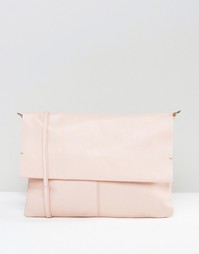 ASOS Unlined Soft Leather Cross Body Bag With Detachable Strap