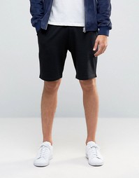 Черные трикотажные шорты ASOS - Черный