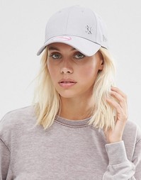 Серая кепка с металлической отделкой NY New Era 9Forty - Серый