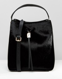 Большая сумка дафл с завязкой Fiorelli Riley - Riley black