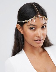 Броское украшение для волос с камнями ASOS - Crystal