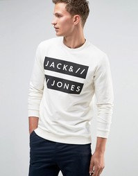 Свитшот с принтом Jack &amp; Jones - Черный