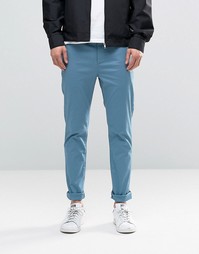 ASOS Skinny Chinos In Blue - Cиний Эгейский