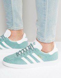 Зеленые кроссовки adidas Originals Gazelle BB5494 - Зеленый