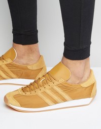 Коричневые кроссовки adidas Originals Country OG S32109 - Коричневый