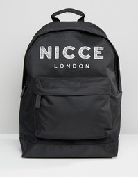 Черный рюкзак с логотипом Nicce - Черный