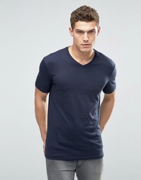 Футболка с V-образным вырезом United Colors Of Benetton