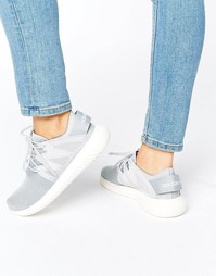Серые сетчатые кроссовки adidas Originals Tubular - Серый