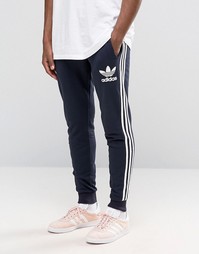 Джоггеры с логотипом-трилистником adidas Originals AY7783 - Синий