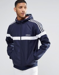 Двусторонняя куртка-штормовка adidas Originals BTS AY7773 - Синий