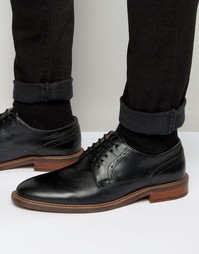 Оксфордские туфли из черной кожи Aldo Cargle - Черный