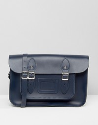 Сумка сатчел The Leather Satchel Company - Синий