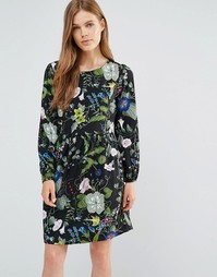 Платье с принтом Yumi