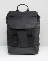 Нейлоновый рюкзак Monki - Черный