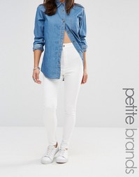 Суперэластичные джинсы с завышенной талией Missguided Petite Vice