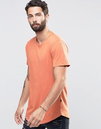 Длинная футболка Only &amp; Sons - Осенний лист