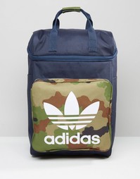 Рюкзак с камуфляжным принтом adidas Originals AZ6270 - Зеленый