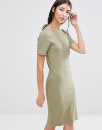 Зеленое облегающее платье Vila - Mermaid