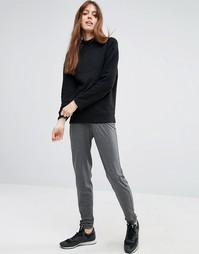 Трикотажные брюки‑галифе ASOS - Серый меланж